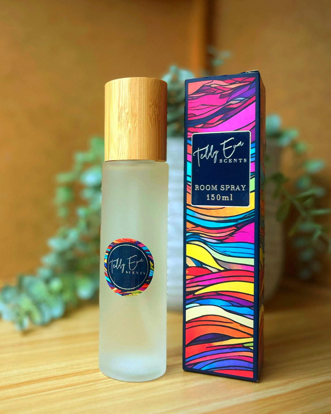 150ml glass bottle fabric spray