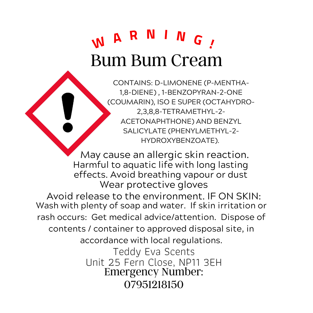 Bum Bum Cream Teddy Pot