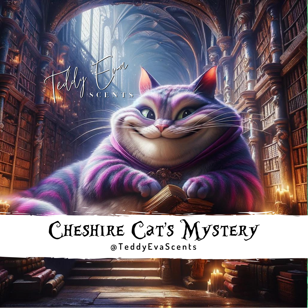 Cheshire Cat's Mystery Teddy Clamshell Details