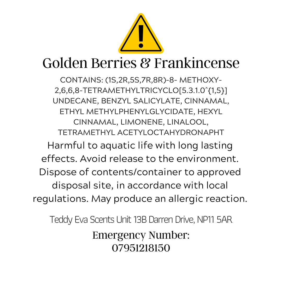 Golden Berries & Frankincense