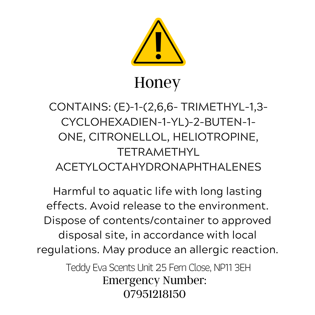 Honey Teddy Clamshell