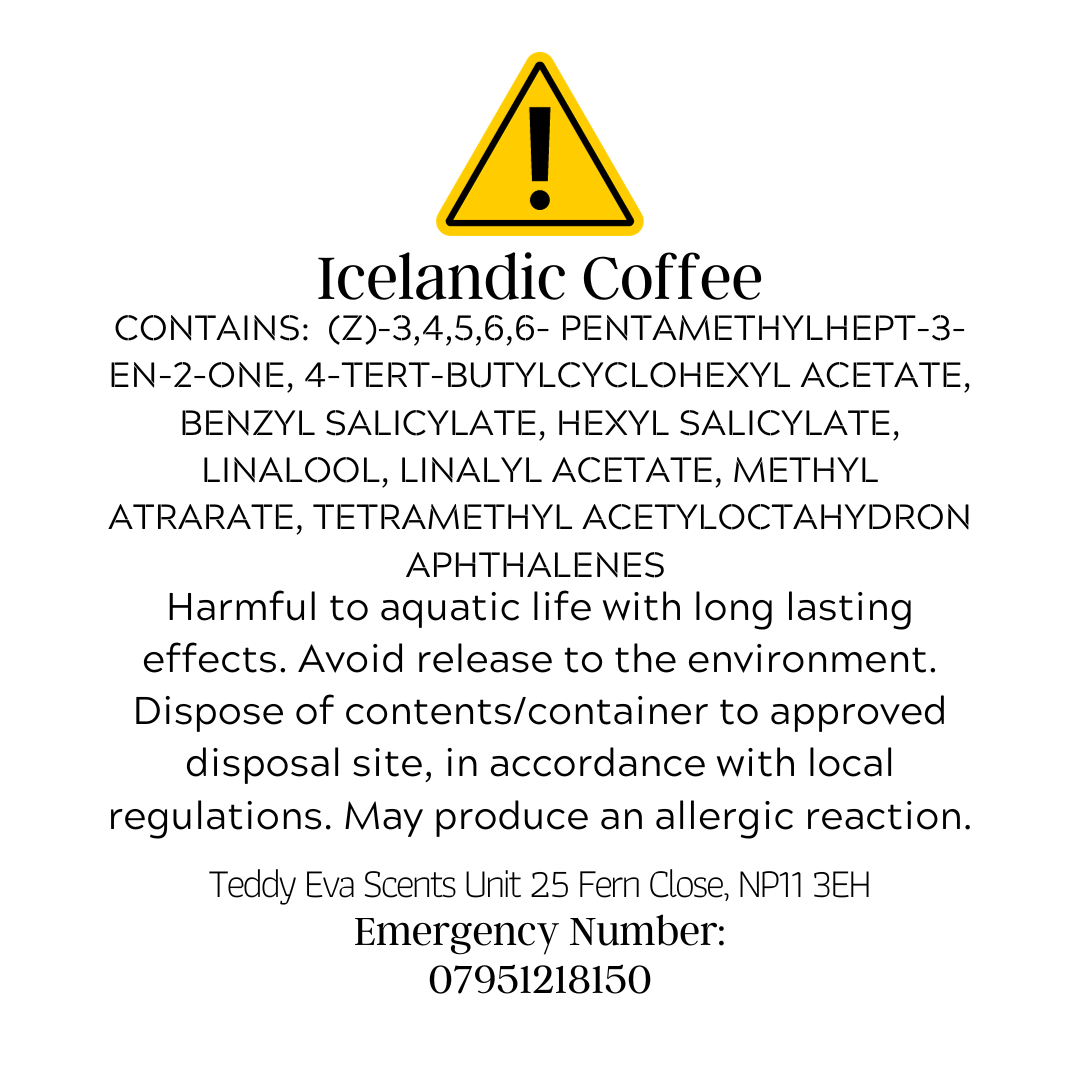 Icelandic Coffee Teddy Clamshell