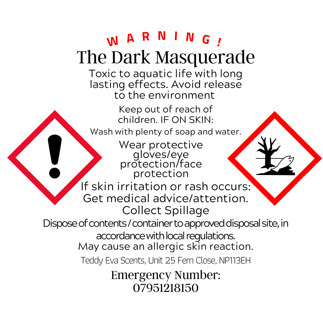 The Dark Masquerade Teddy Pot