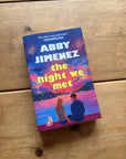 Actual pre-loved copy of The Night We Met — Abby Jimenez