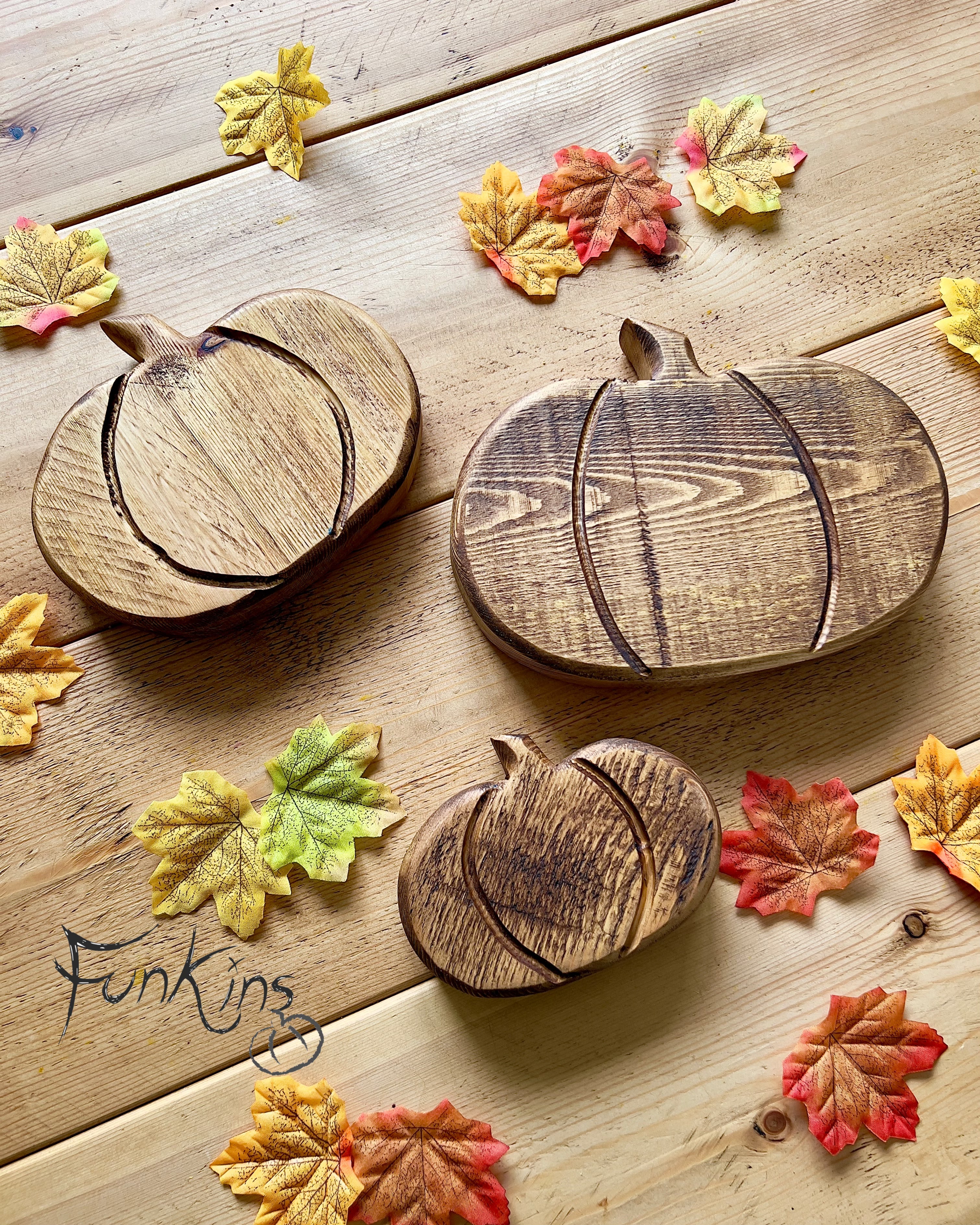 Wooden Pumpkin - Dark Oak