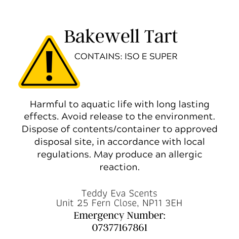 Bakewell Tart Teddy Clamshell
