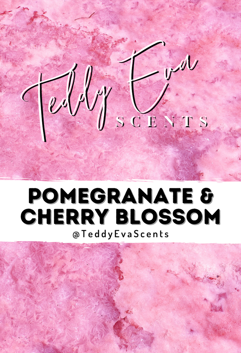 Pomegranate & Cherry Blossom wax melt