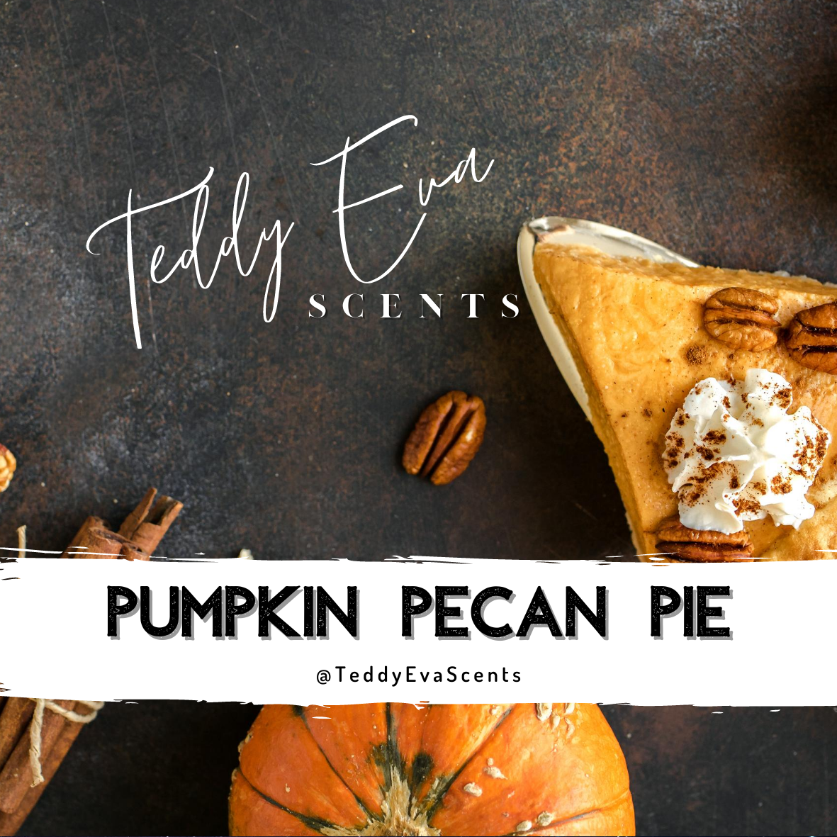Pumpkin Pecan Pie Teddy Pot