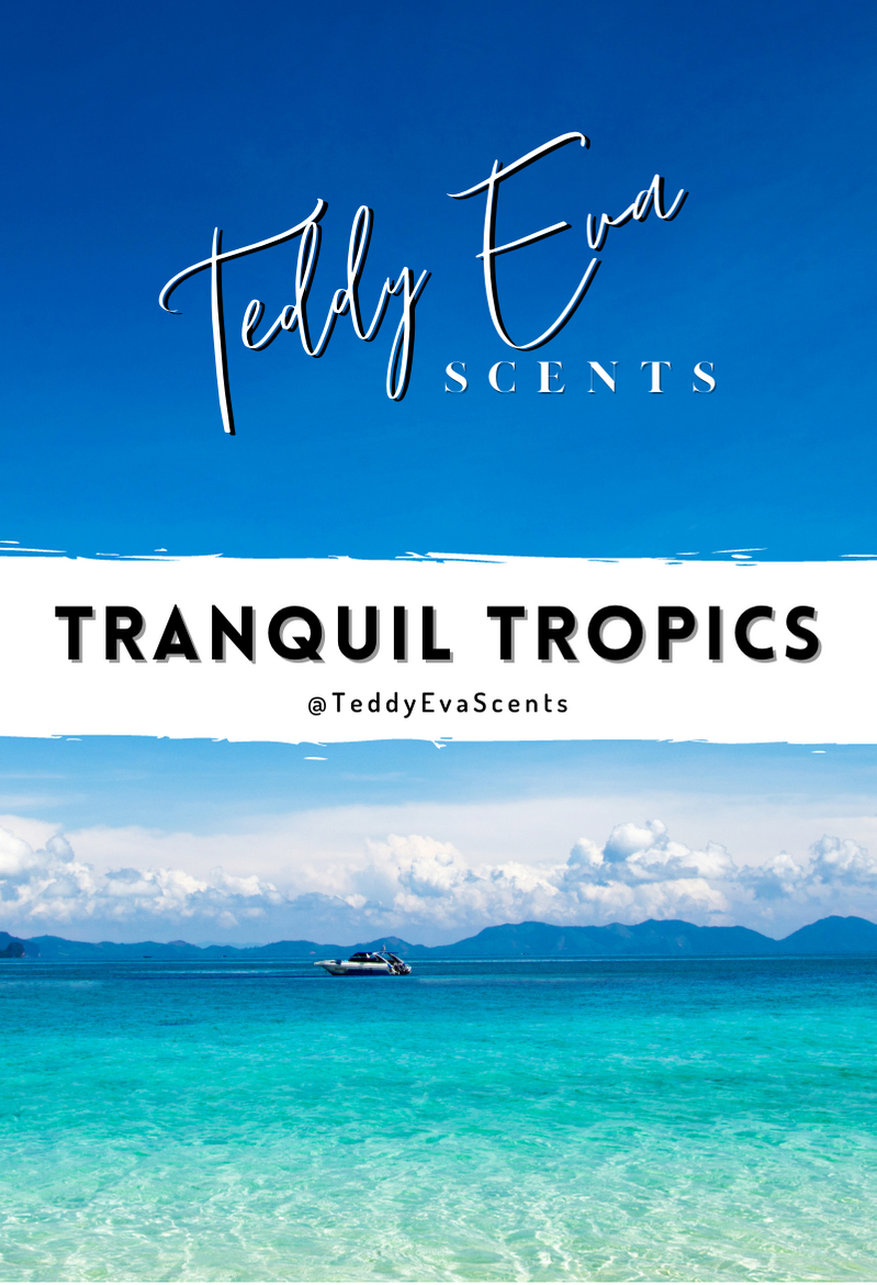Tranquil Tropics Teddy Clamshell Wax melt
