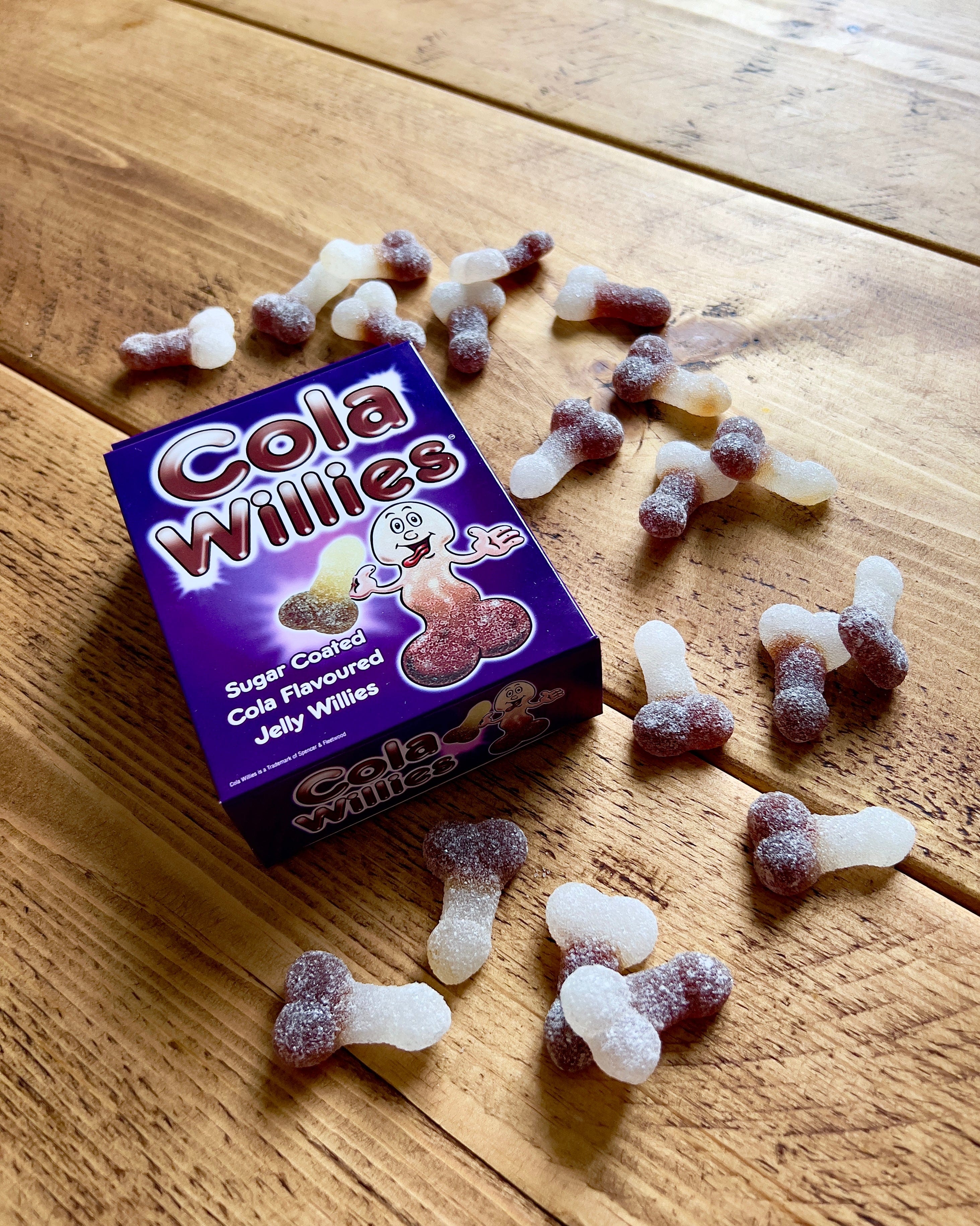 Cola willies - novelty adult sweets