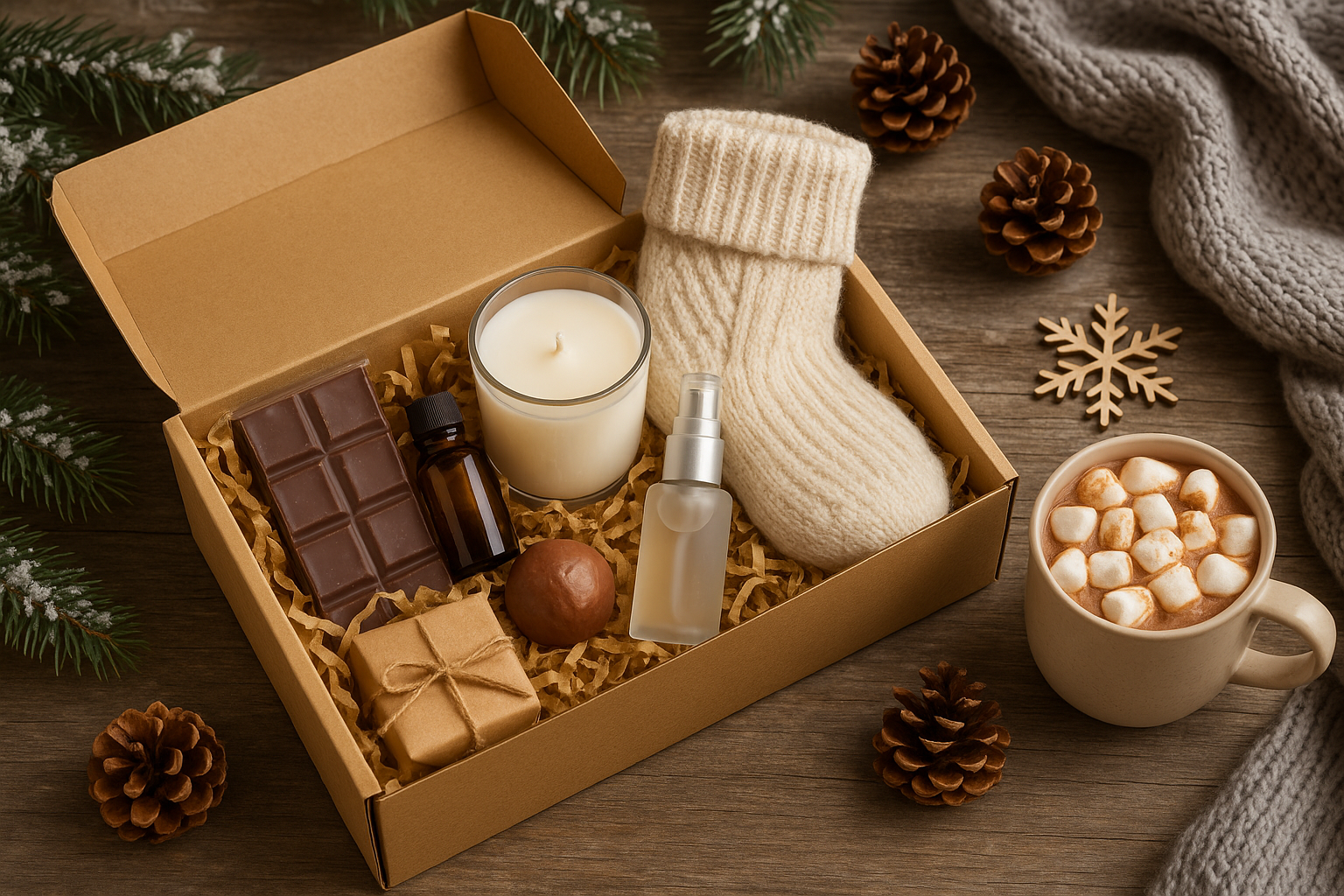 How to Create a Winter Surprise Box to Sell Online