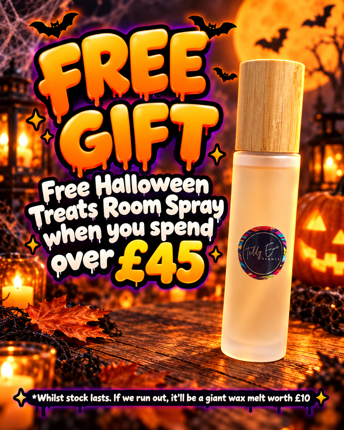 Free Room Spray | when you spend over £45