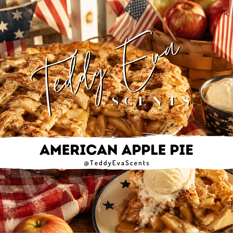 American Apple Pie Teddy Pot wax melt