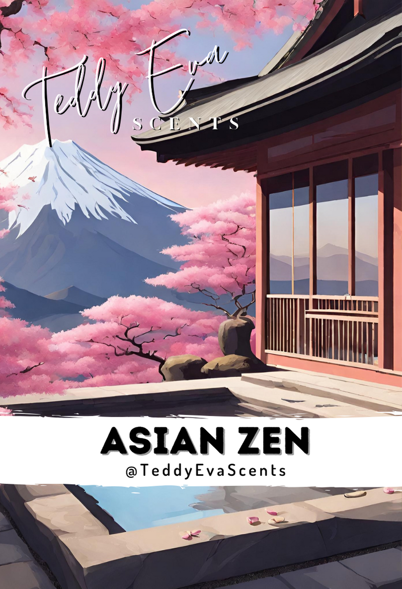 Asian Zen is a wax melt with a very obvious floral hit. It has a heart of honey blossoms and tulips that mix with a slight hint of ozonic notes and musk. Combine that with top notes of fresh yuzu, cassis and a sprinkle of eucalyptus and you have a relaxing, spa-like scent that MIGHT just take you to a spa in Japan.