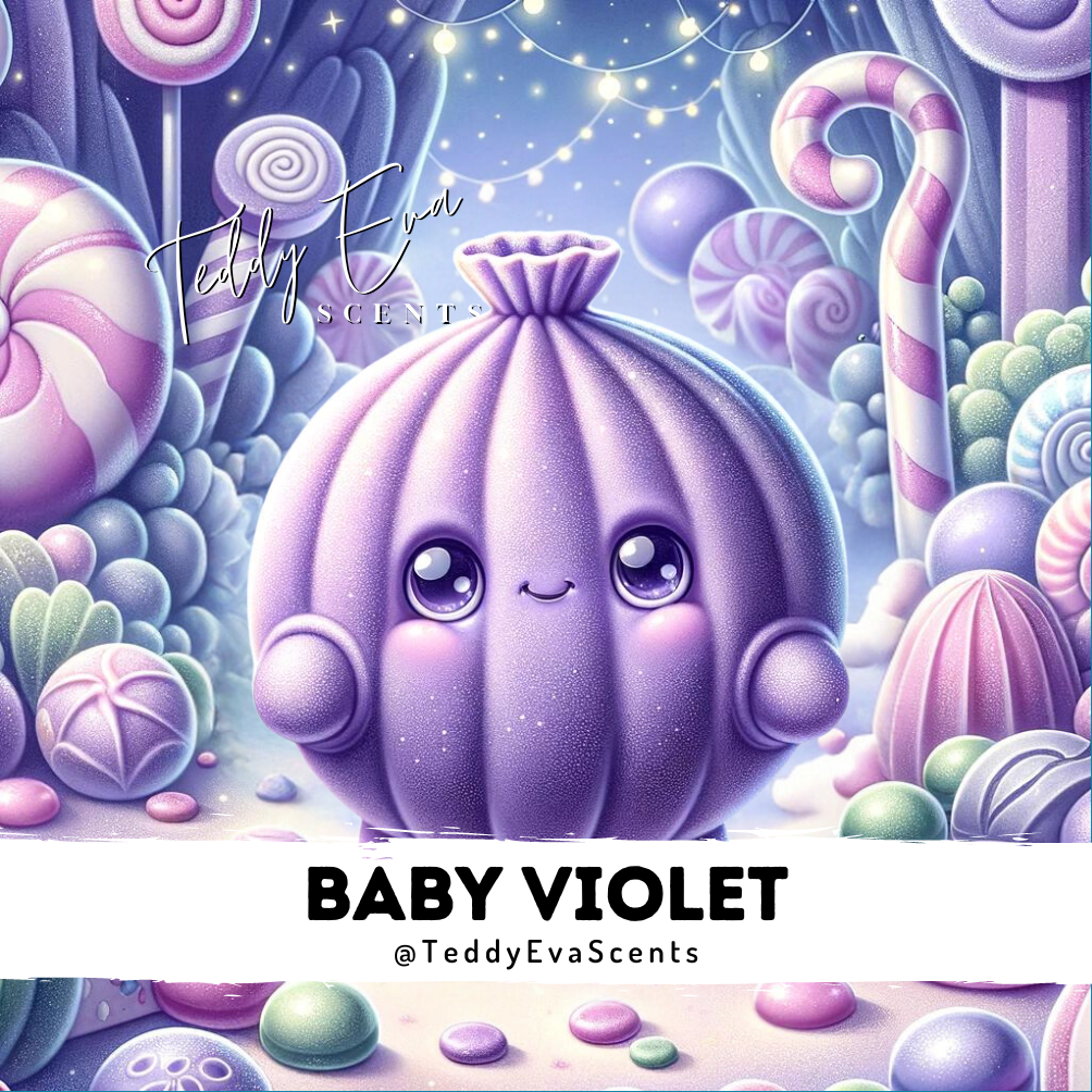Baby Violet Teddy Pot