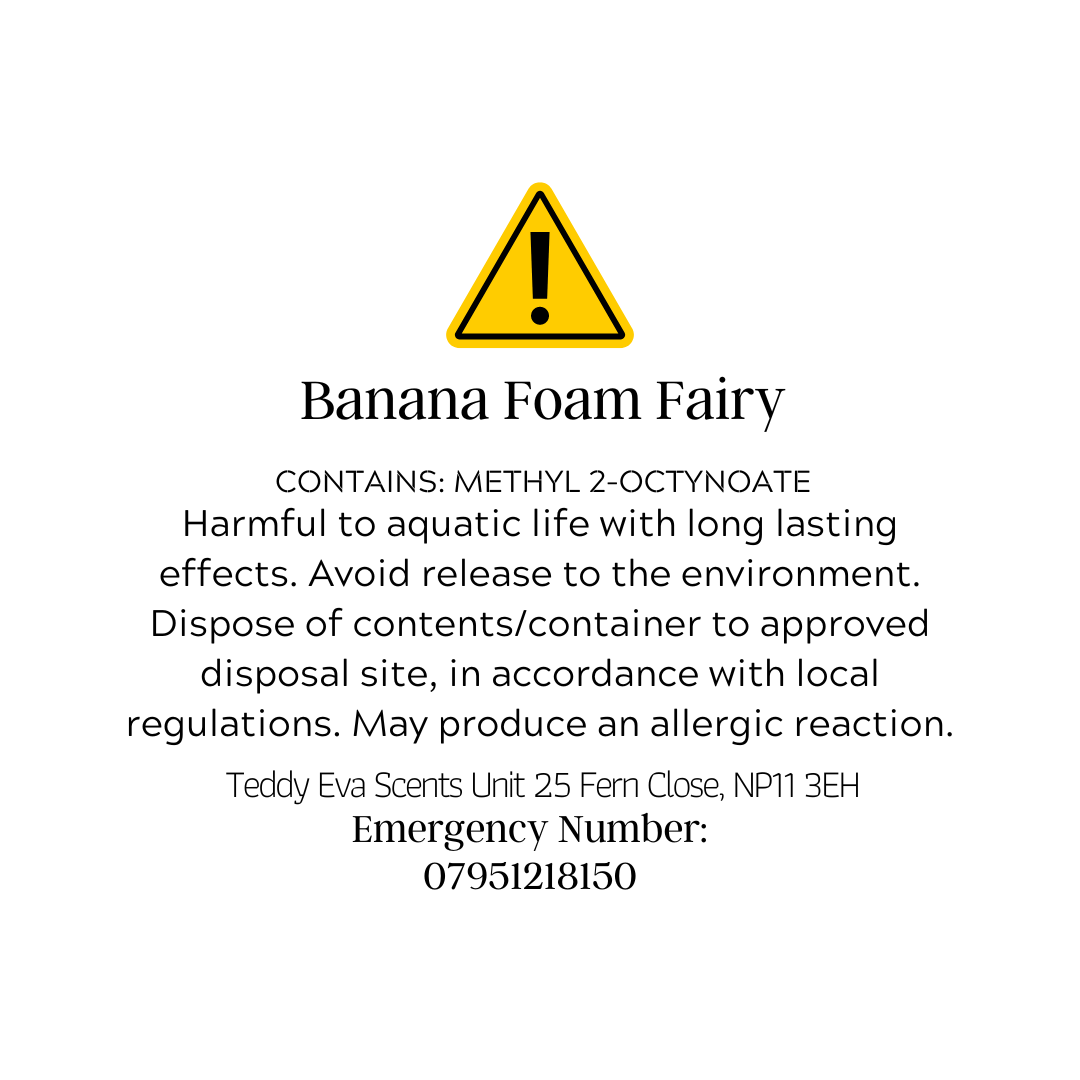 Banana Foam Fairy Teddy Clamshell