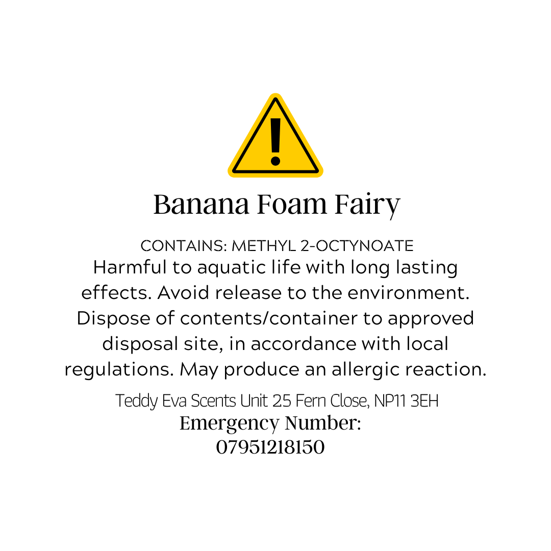 Banana Foam Fairy Teddy Pot