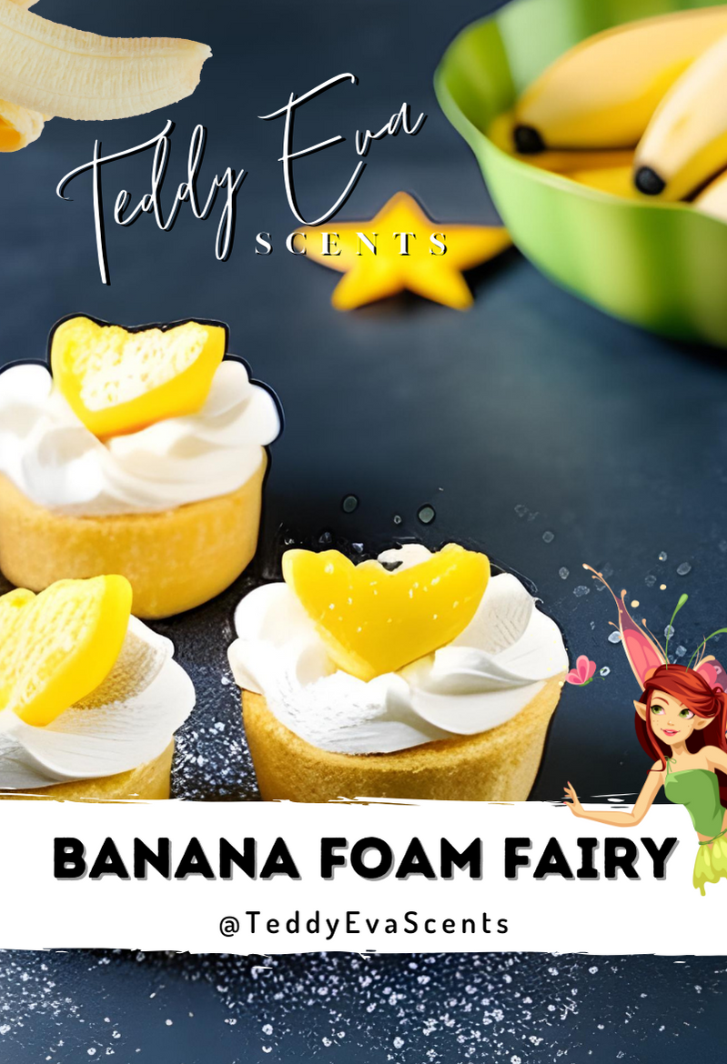 Banana Foam Fairy Teddy Clamshell