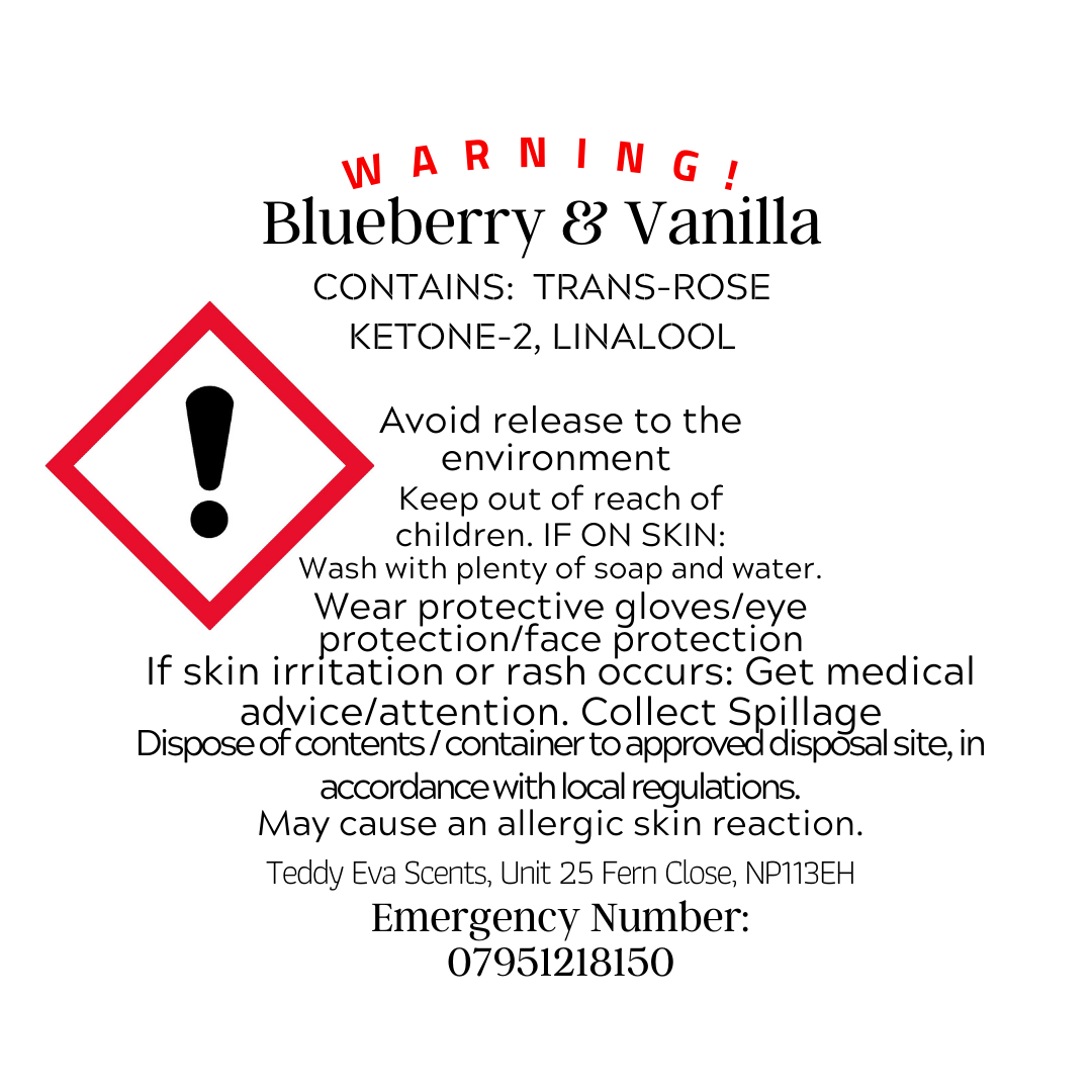 Blueberry & Vanilla CLP aroma oil
