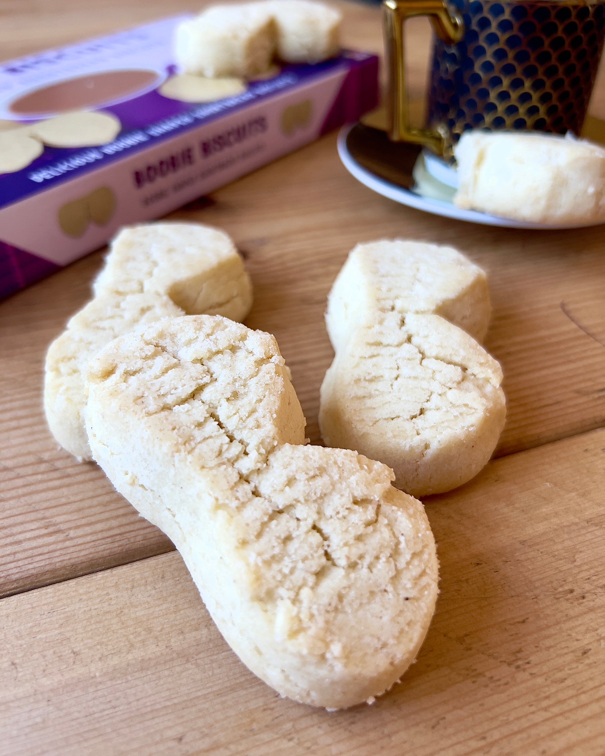 Boobie Biscuits close up shot