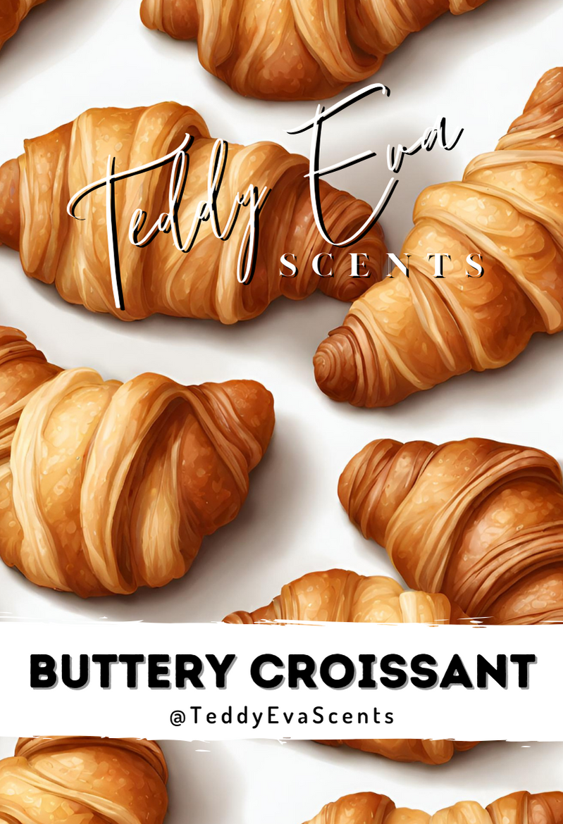 Buttery Croissant Teddy Clamshell