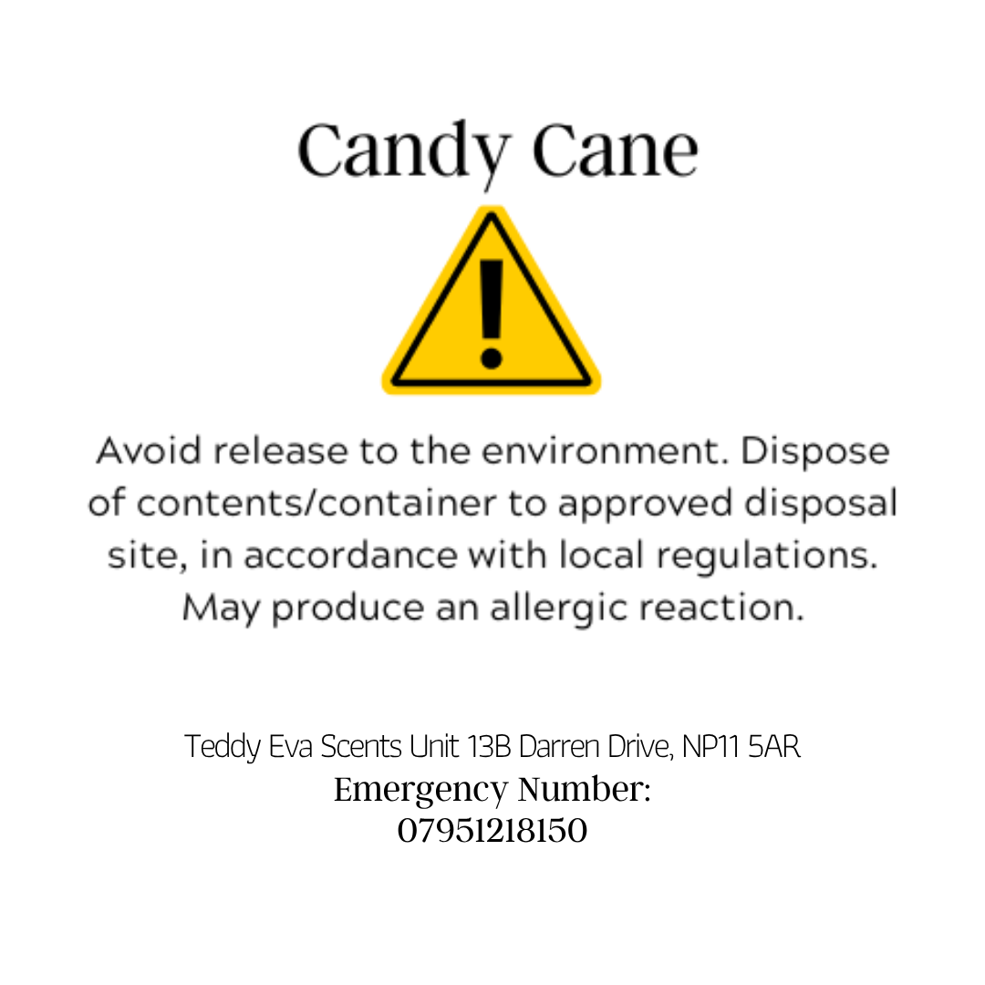 Candy Cane — CLP safety label