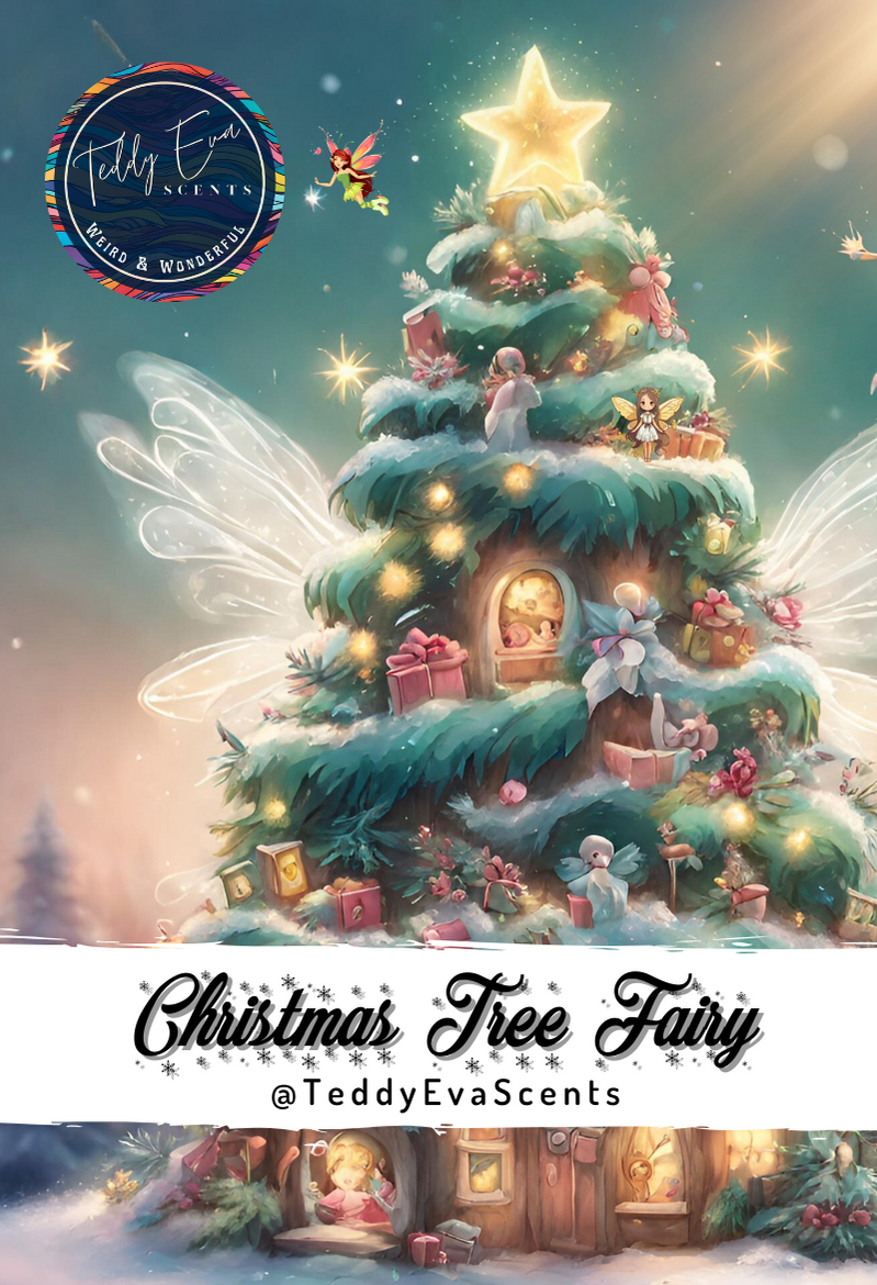 Christmas Tree Fairy Teddy Clamshell