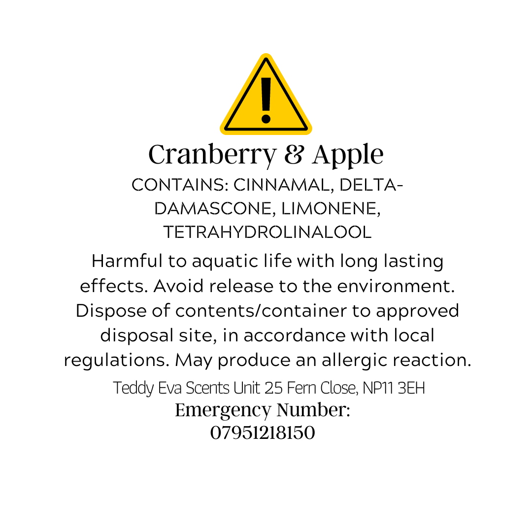 Apple & Cranberry Teddy Pot