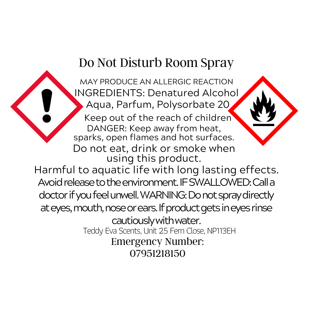 Do Not Disturb 150ml Room Spray