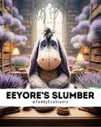 Crafted with the essence of relaxation in mind, "Eeyore's Slumber" marries the soothing aroma of calming lavender with the gentle touch of shea butter. It’s a scent made not to mirror Eeyore’s famed gloom, but to embody the tranquility he finds in his moments of solace.