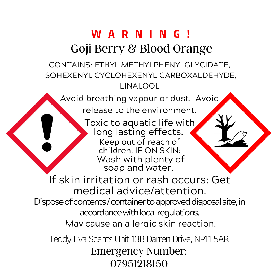 Goji Berry &amp; Blood Orange