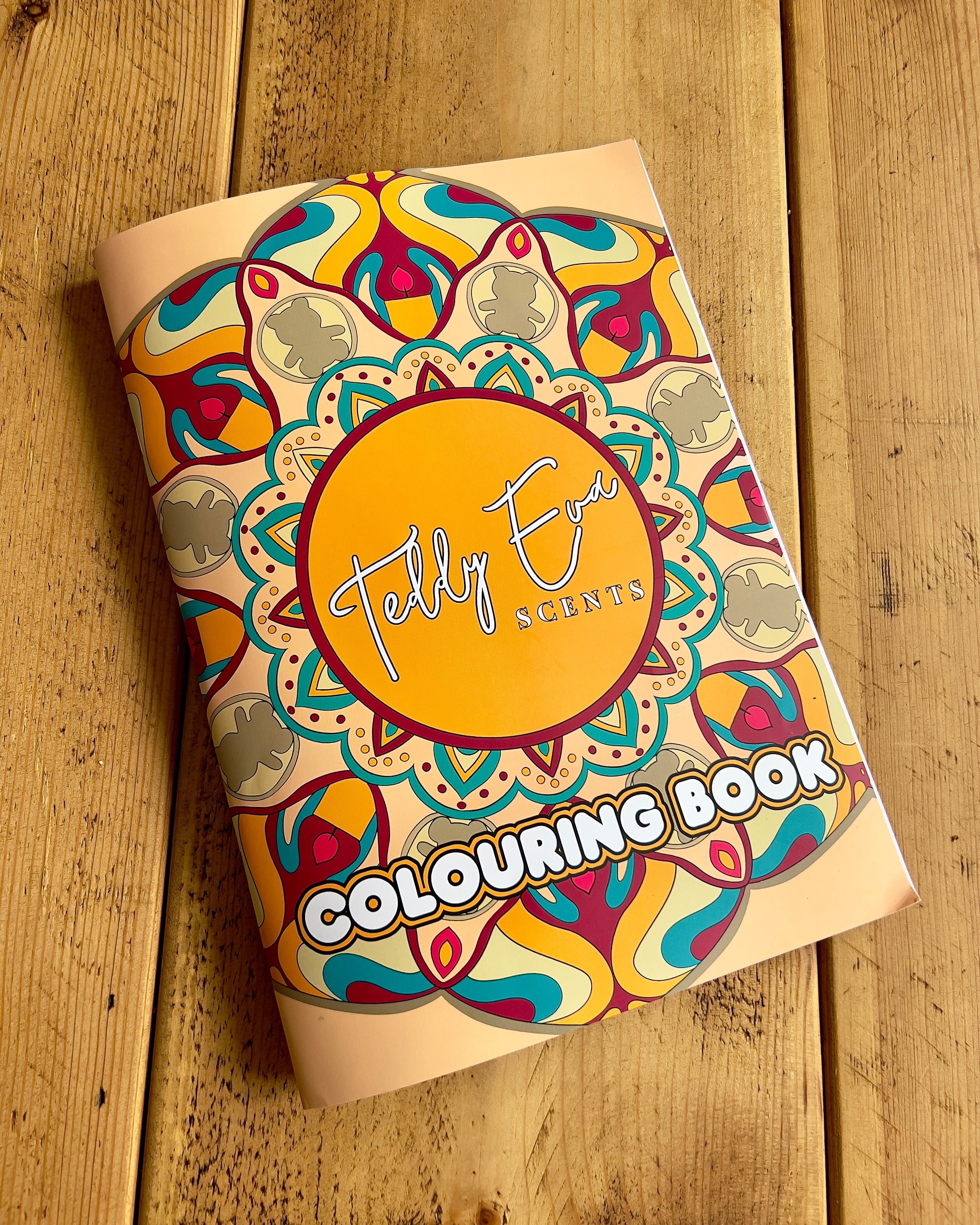 Teddy Eva Scents Colouring Book