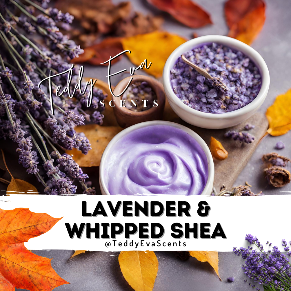Lavender & Whipped Shea Teddy Pot