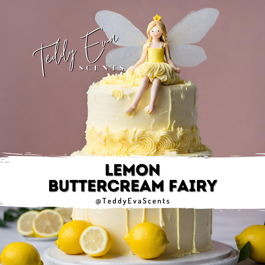 Lemon Buttercream Fairy Teddy Pot
