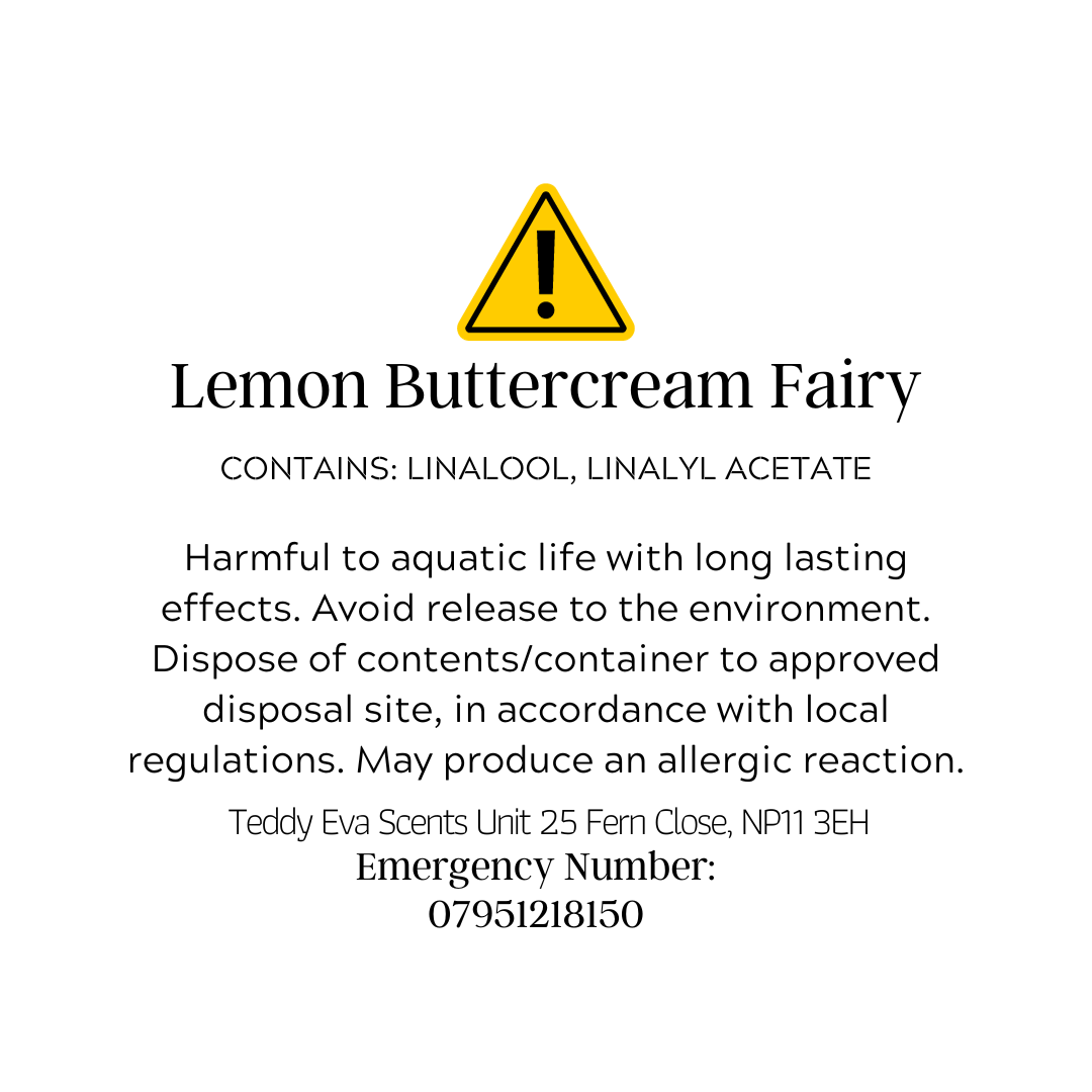 Lemon Buttercream Fairy Teddy Pot