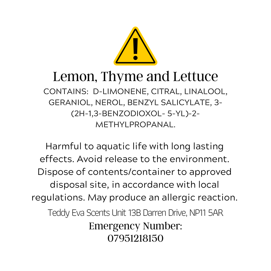 Lemon Thyme &amp; Lettuce