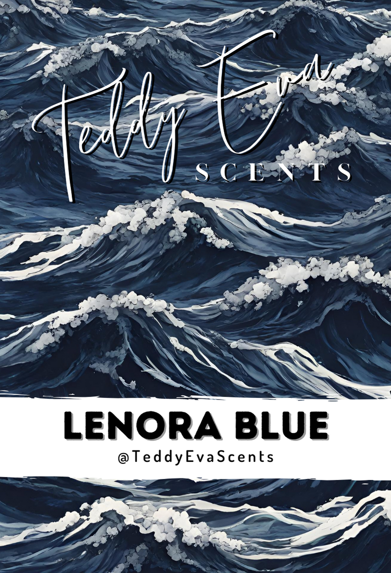 Lenora Blue Teddy Clamshell