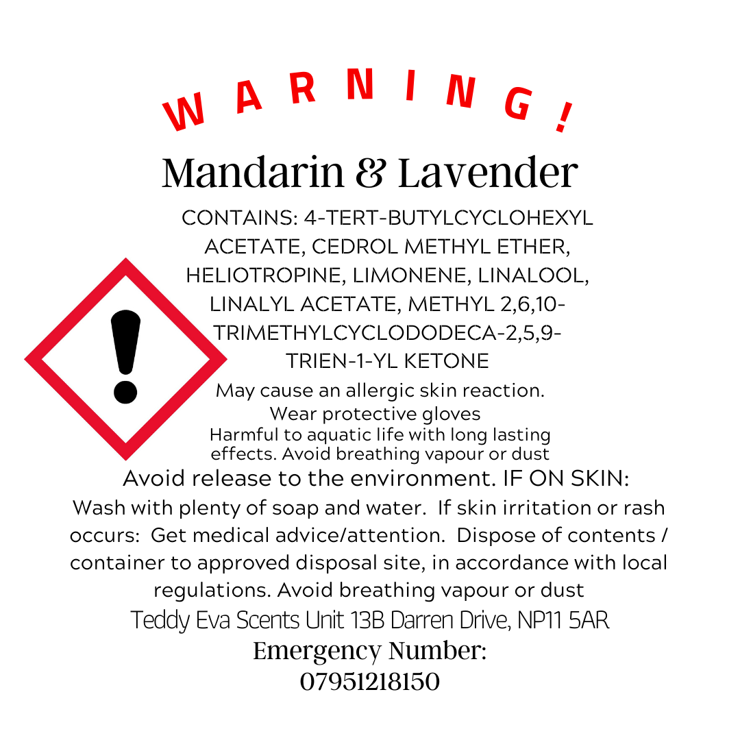 Mandarin &amp; Lavender