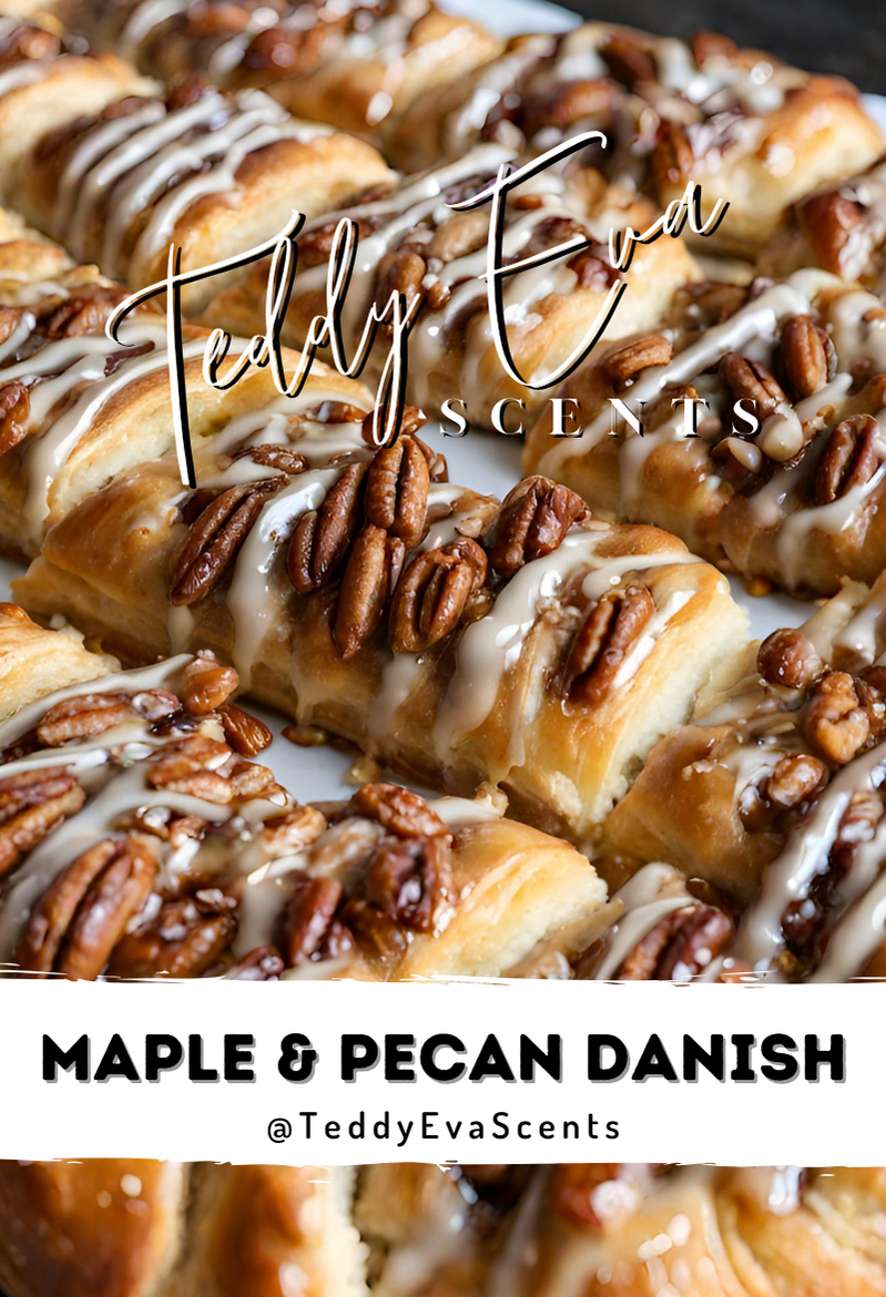 Maple & Pecan Danish Teddy Clamshell