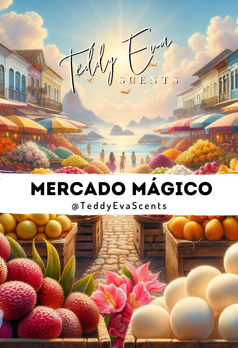 Mercado Mágico - or Cheirosa 68 by Sol de Janeiro - almost has a magical market feel to it - hence the name change. It's like a lush, vibrant market, blooming and bright, sat aside an oasis by the sea.