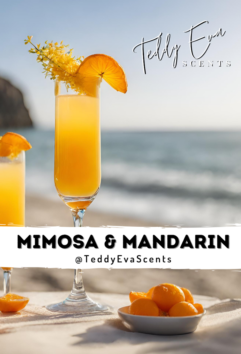 Mimosa & Mandarin Teddy Clamshell