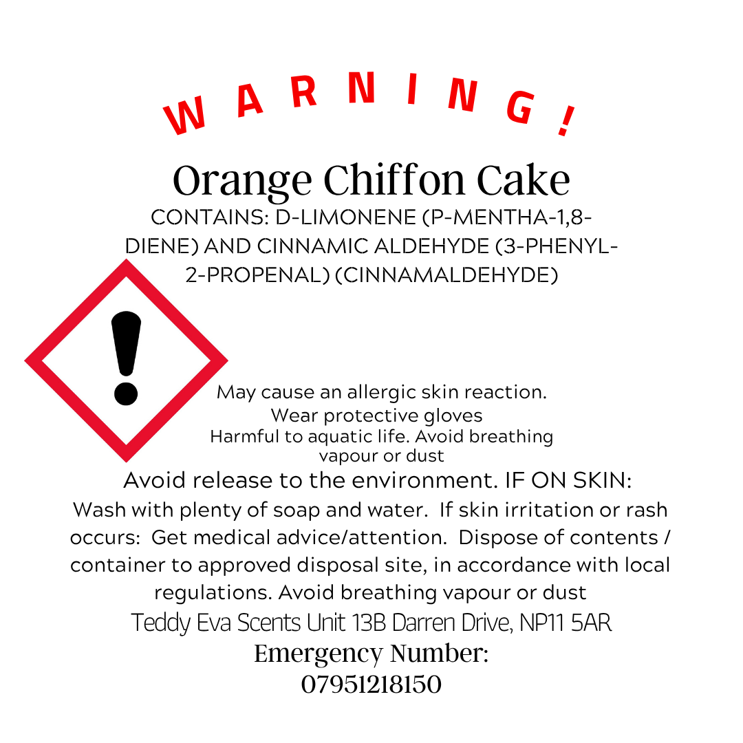 Orange Chiffon Cake