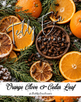 Orange, Clove & Cedar Leaf