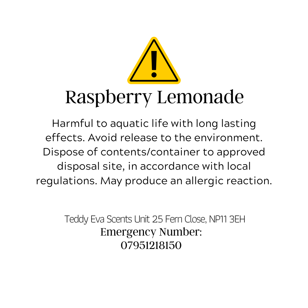 Raspberry Lemonade wax melt CLP