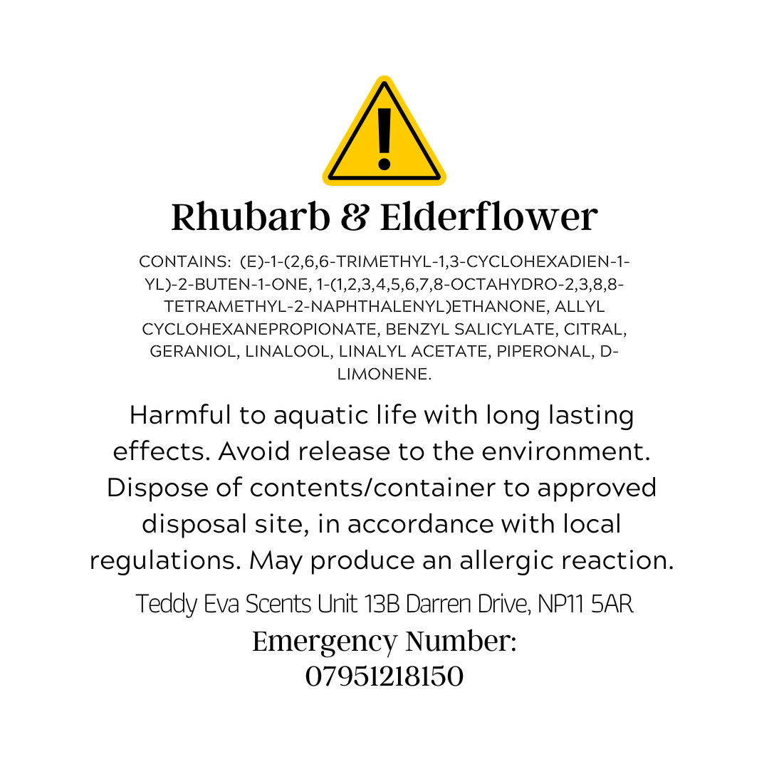 Rhubarb &amp; Elderflower