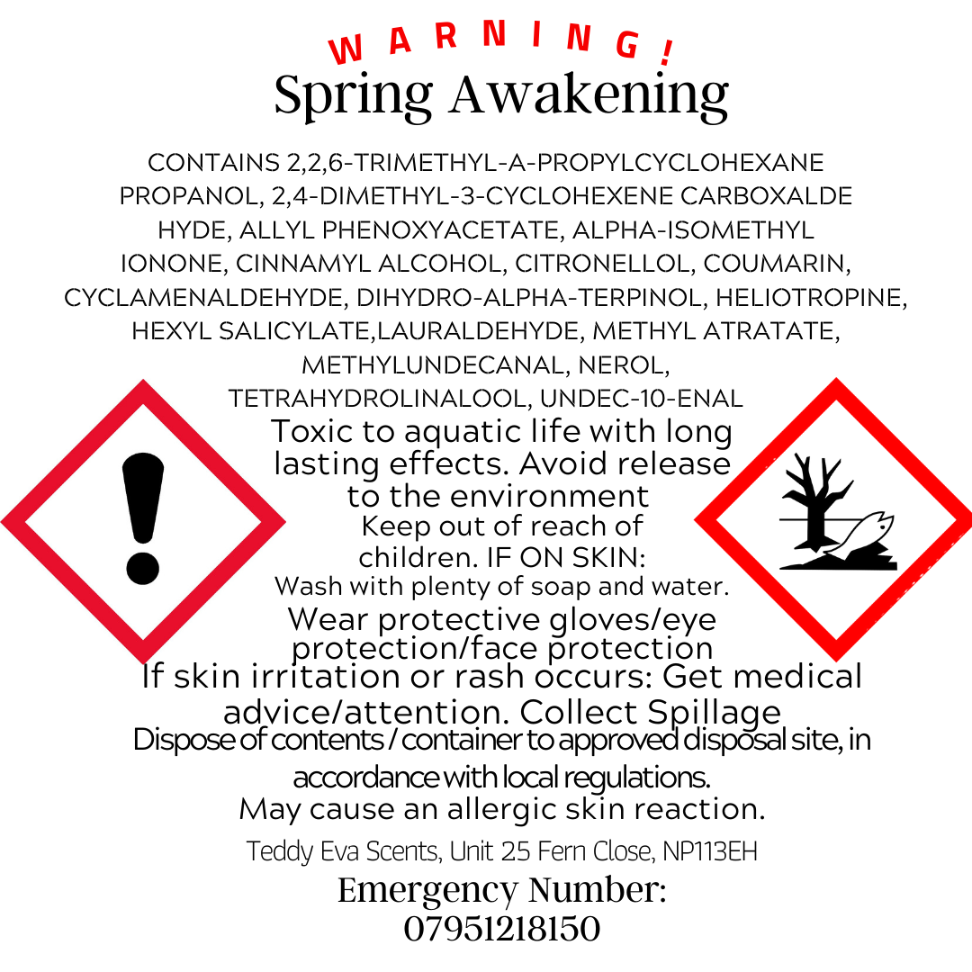 Spring Awakening Aroma Diffuser Oil - 10ml