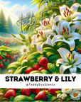 Strawberry & Lily Teddy Pot