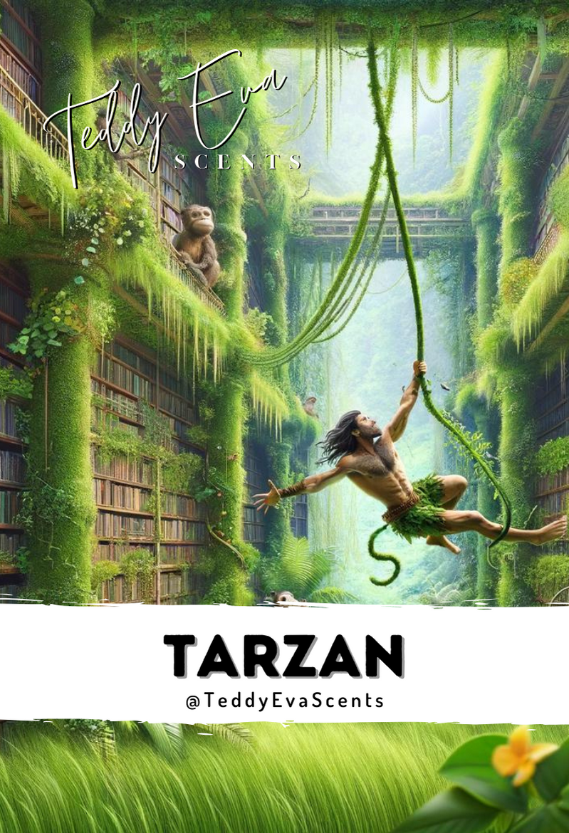 Ever wanted to swing through the jungle on vines with a man wearing nothing but his loincloth? Well we're pulling Tarzan from the dusty pages of the 1912 novel and turning him into a wax melt!