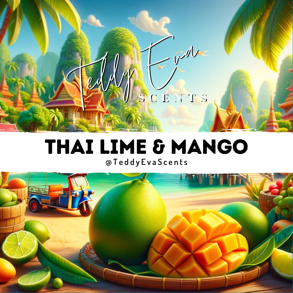 Thai Lime &amp; Mango Wax Melt Details