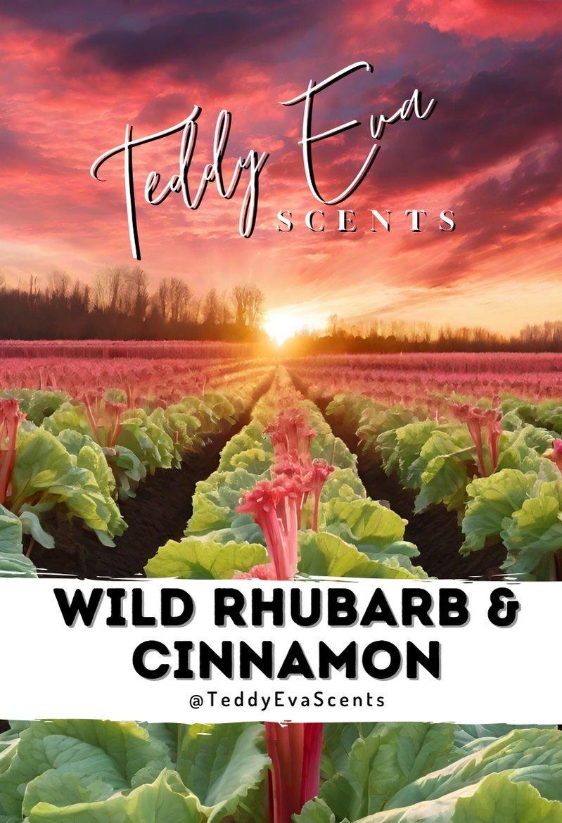 Wild Rhubarb & Cinnamon Teddy Clamshell